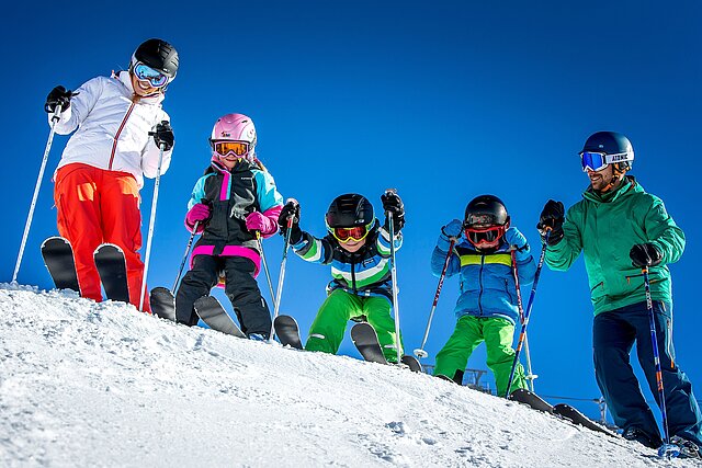 <p>Skispaß für die ganze Familie</p>