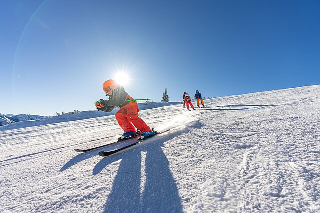 <p>Einfach genial Skifahren und Snowboarden auf den bestens präparierten Pisten in Flachaus Skigebieten</p>