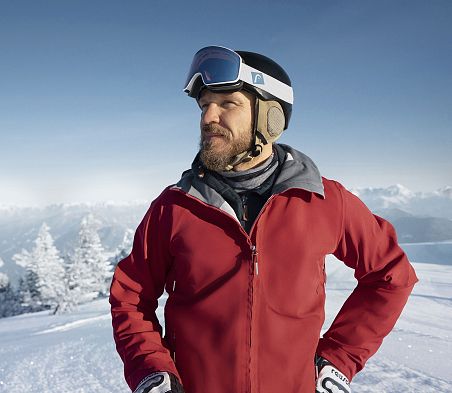 Hermann Maier unterwegs auf der nach ihm benannten Hermann Maier Tour