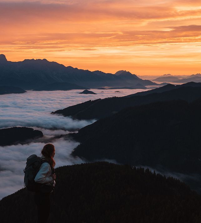 Flachau-Grießenkareck-Sonnenaufgang-Flachau