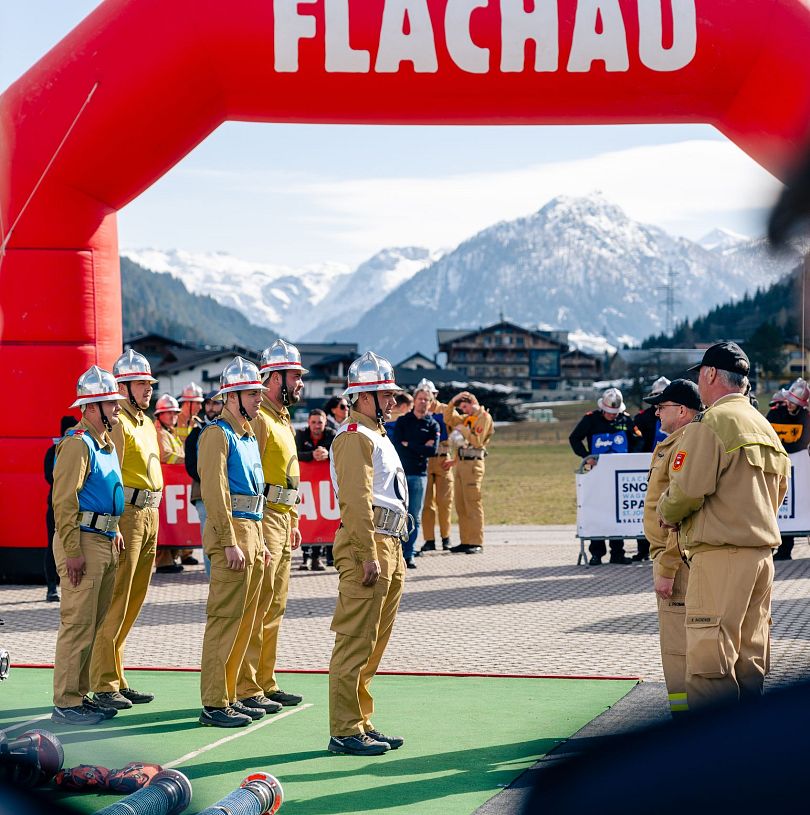 Feuerwehr-Team macht sich bereit für den Kuppelcup bei den Firefighter Winter Days Flachau