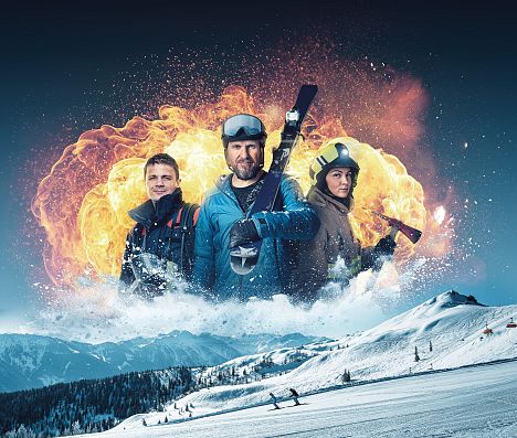 Firefighter Winter Days Flachau Sujet mit Hermann Maier