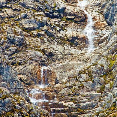 Ennsursprung nähe Kraxenkogel in Flachauwinkl, SalzburgerLand.