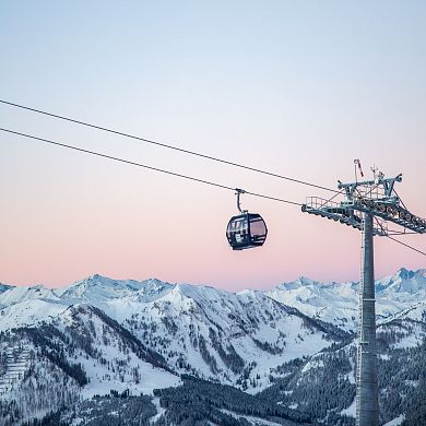 Panorama Link am frühen Morgen